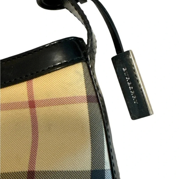 Burberry London Classic Haymarket Nova Check Medium Shoulder Handbag,ItalyT-02-2 - Picture 3 of 8